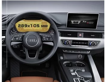 Audi A5 (F5) Predfacelift 2016 - 2020 Digitálny rýchlomer Audi Virtual Cockpit 12" ExtraShield Screen Protector - 1