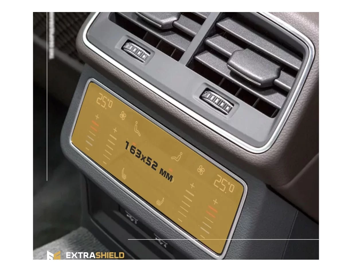 Audi A6 (?8) 2018 – súčasná ochrana zadnej klimatizácie ExtraShield Screen Protector - 1