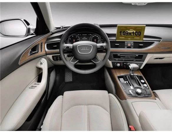 Audi A7 I (4G) 2014 - 2018 Multimedia MMI 8" ExtraShield Screen Protector - 1