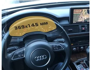 Audi A7 II (4K) 2017 – súčasná ochrana obrazovky digitálneho rýchlomera ExtraShield - 1