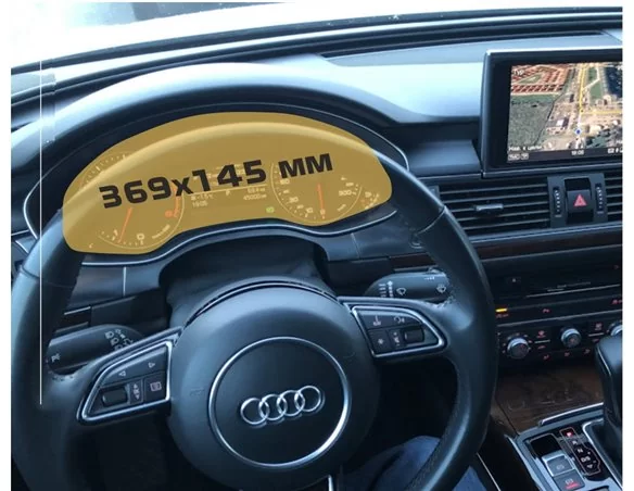 Audi A7 II (4K) 2017 – súčasná ochrana obrazovky digitálneho rýchlomera ExtraShield - 1