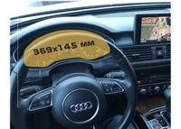 Audi A7 II (4K) 2017 – súčasná ochrana obrazovky digitálneho rýchlomera ExtraShield - 1