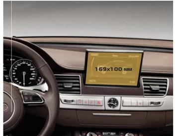 Audi A8 (D4) 2013 - 2017 Multimedia MMI 8" ExtraShield Ochranný kryt obrazovky - 1
