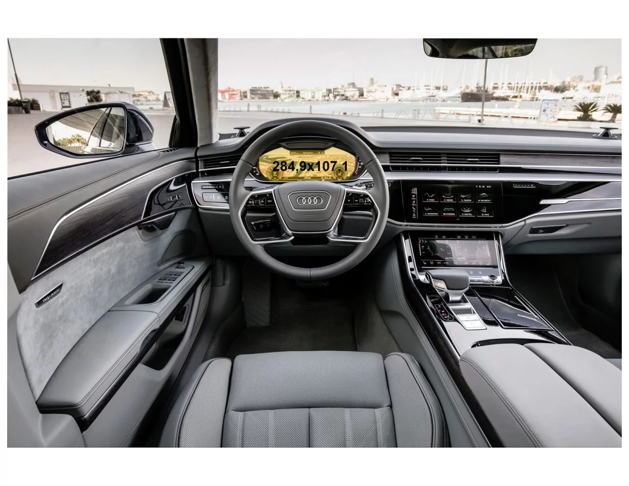 Audi A8 (D5) 2017 - aktuálny digitálny rýchlomer Audi Virtual Cockpit 12,3" ExtraShield Screen Protector - 1