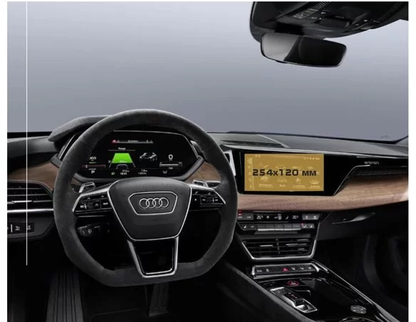 Audi E-tron GT (RS) 2021 – súčasný multimediálny 10,1" chránič obrazovky ExtraShield - 1