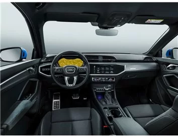 Audi Q3 II (F3) 2018 - Súčasný digitálny rýchlomer TFSI Quattro S-Line 10,2" ExtraShield Screen Protector - 1
