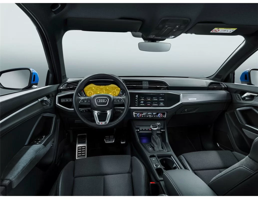 Audi Q3 II (F3) 2018 - Súčasný digitálny rýchlomer TFSI Quattro S-Line 10,2" ExtraShield Screen Protector - 1