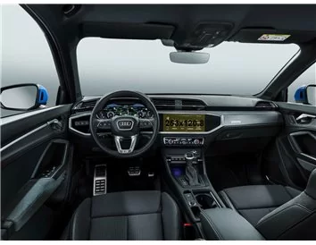 Audi Q3 II (F3) 2018 - Súčasná ochrana obrazovky MMI 8,8" ExtraShield - 1