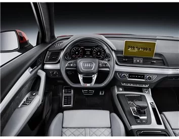 Facelift Audi Q5 II (FY) 2019 – súčasný multimediálny MMI 8,3" ExtraShield Screen Protector - 1