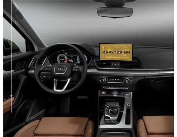Audi Q5 II (FY) 2021 2020 - Súčasná ochrana obrazovky MMI 8,3" ExtraShield - 1