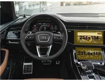 Audi Q8 (4MN) 2018 – súčasné multimédiá + ochrana klimatizácie 10,1-8,6" ExtraShield - 1