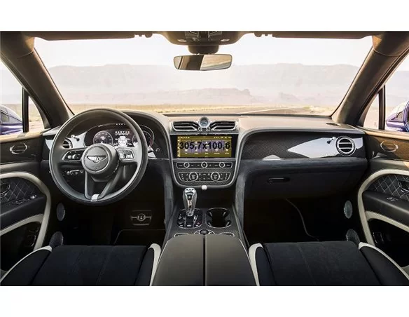 Bentley Bentayga 2020 – súčasný multimediálny 10,9-palcový chránič obrazovky ExtraShield - 1