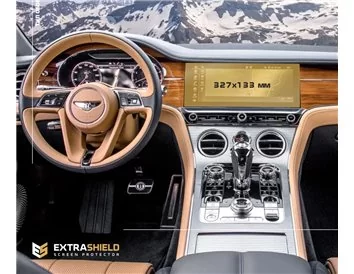Bentley Continental GT 2017 – súčasný multimediálny chránič obrazovky Bang & Olufsen 12,3" ExtraShield - 1