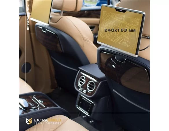 Bentley Flying Spur 2019 - Súčasné monitory cestujúcich (2ks,) 12,5" ExtraShield Screen Protector - 1