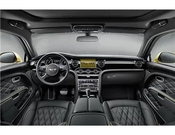 Bentley Mulsanne 2016 – súčasný multimediálny 8-palcový chránič obrazovky ExtraShield - 1