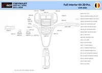 Chevrolet Aveo T300 2012–2020 Interiér WHZ Súprava obloženia palubnej dosky 20 dielov - 1