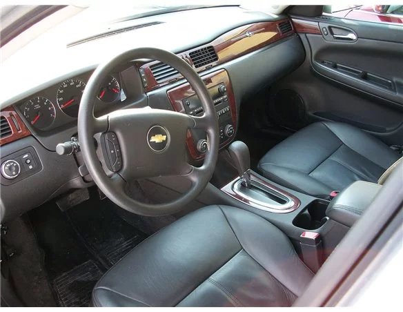 Chevrolet Impala 2006-2015 Interiér WHZ Súprava obloženia palubnej dosky 21 dielov