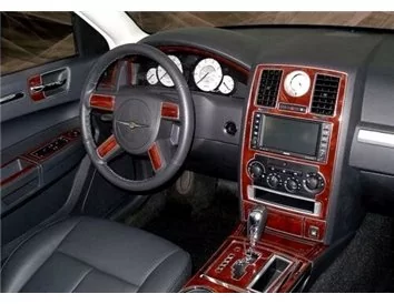 Chrysler 300 2008-UP V súlade s originálnou farbou Interiér BD Dash Trim Kit - 5