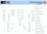 Dodge Caravan 2001-2004 Interiér WHZ Súprava obloženia palubnej dosky 19 dielov - 1