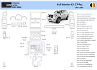 Dodge Nitro 2007-2012 Interiér WHZ Ozdobná súprava palubnej dosky 37 dielov - 1