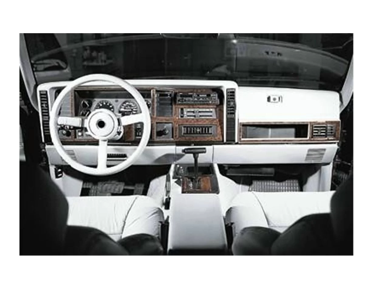 Chrysler Cherokee 03.84-03.97 3D súprava obloženia palubnej dosky interiéru 3-dielna súprava obloženia palubnej dosky - 1