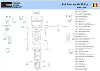 Honda Accord 2003-2007 Interiér WHZ Súprava obloženia palubnej dosky 37 dielov - 3