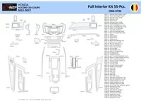 Súprava obloženia palubnej dosky Honda Accord 2014-2022 interiér WHZ 55 dielov - 1