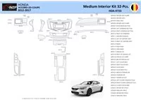 Súprava obloženia palubnej dosky Honda Accord 2014-2022 interiér WHZ 32 dielov - 1