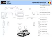 Honda Civic 2006-2011 Interiér WHZ Súprava obloženia palubnej dosky 18 dielov - 1