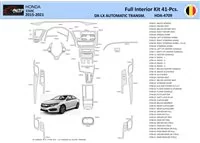 Honda Civic XI 2015-2021 Interiér WHZ Súprava obloženia palubnej dosky 41 dielov - 1