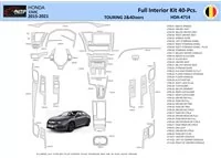 Honda Civic XI 2015-2021 Súprava obloženia palubnej dosky interiéru WHZ 40 dielov - 1