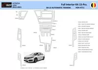 Honda Civic XI 2015-2021 Súprava obloženia palubnej dosky interiéru WHZ 15 dielov - 1