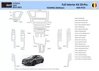 Honda Civic XI 2015-2021 Súprava obloženia palubnej dosky interiéru WHZ 20 dielov - 1
