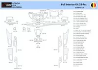 Honda CR-V 2012-2016 Súprava obloženia palubnej dosky interiéru WHZ 24 dielov - 1
