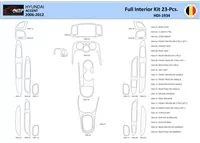 Hyundai Accent 2005-2011 Interiér WHZ Súprava obloženia palubnej dosky 23 dielov - 1