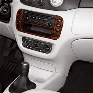 Citroen C2-C3 2002-2004 3D dekor palubnej dosky, 4 dielov
