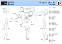 Hyundai i40 2011-2015 Interiér WHZ Obloženie palubnej dosky 32 dielov - 1
