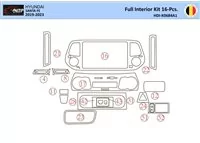 Súprava obloženia palubnej dosky Hyundai Santa Fe 2019-2022 interiéru WHZ 21 dielov - 1