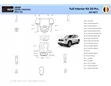Jeep Grand Cherokee 2011-2020 Interiér WHZ Ozdobná súprava palubnej dosky 20 dielov