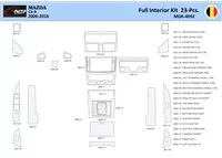 Mazda CX9 TB 2006-2016 Interiér WHZ Súprava obloženia palubnej dosky 23 dielov - 1