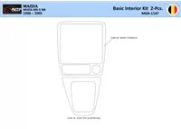 Mazda MX5 2000 Interiér WHZ Súprava obloženia palubnej dosky 2 diely - 1