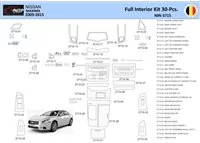 Nissan Maxima 2009-2015 Interiér WHZ Súprava obloženia palubnej dosky 30 dielov - 1
