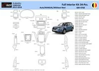 Subaru Forester 2012-2018 Súprava obloženia palubnej dosky interiéru WHZ 34 dielov - 1