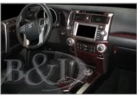 Súprava obloženia palubnej dosky Toyota 4Runner 2014 WHZ so 40 dielmi - 2