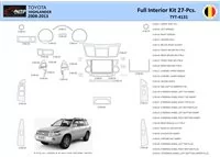 Súprava obloženia palubnej dosky Toyota Highlander 2008-2013 interiéru WHZ 27 dielov - 1