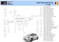 Súprava obloženia palubnej dosky Toyota Prius 2009-2015 interiéru WHZ 31 dielov - 1