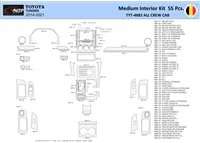 Súprava obloženia palubnej dosky Toyota Tundra 2014-2021 interiéru WHZ 55 dielov - 1