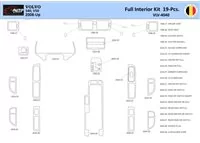 Volvo S40-V50 2004-2012 Interiér WHZ Súprava obloženia palubnej dosky 19 dielov - 1