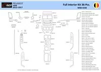 Peugeot 4008 2012-2017 Interiér WHZ Súprava obloženia palubnej dosky 36 dielov - 1