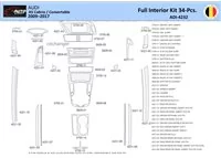Audi A5 Cabrio 2008–2016 Interiér WHZ Súprava obloženia palubnej dosky 40 dielov - 1